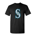 Men's Seattle Mariners Cotton T-Shirt - Black