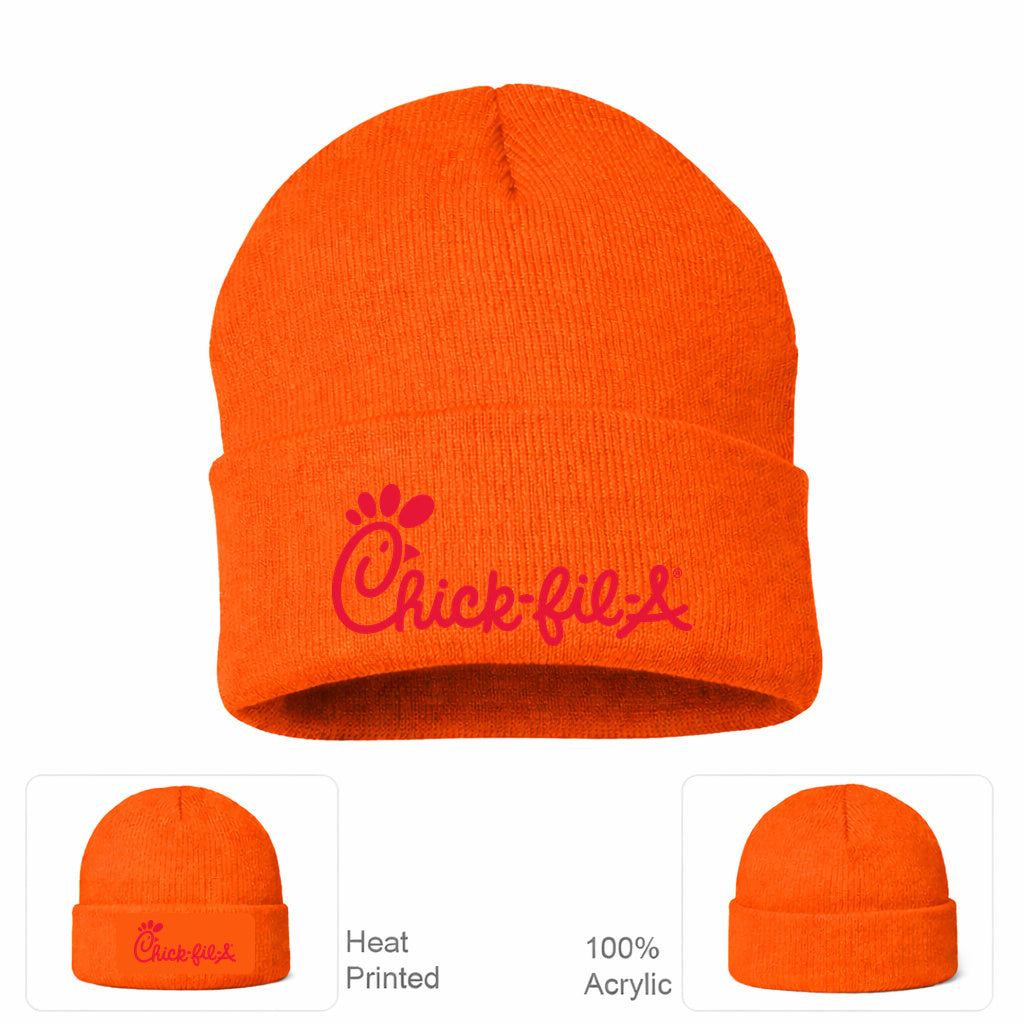 Chick-fil-A Beanie Hat - Orange