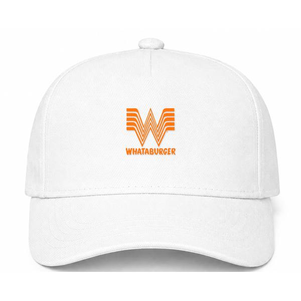 Whataburger Logo White Dad Baseball Cap Hat