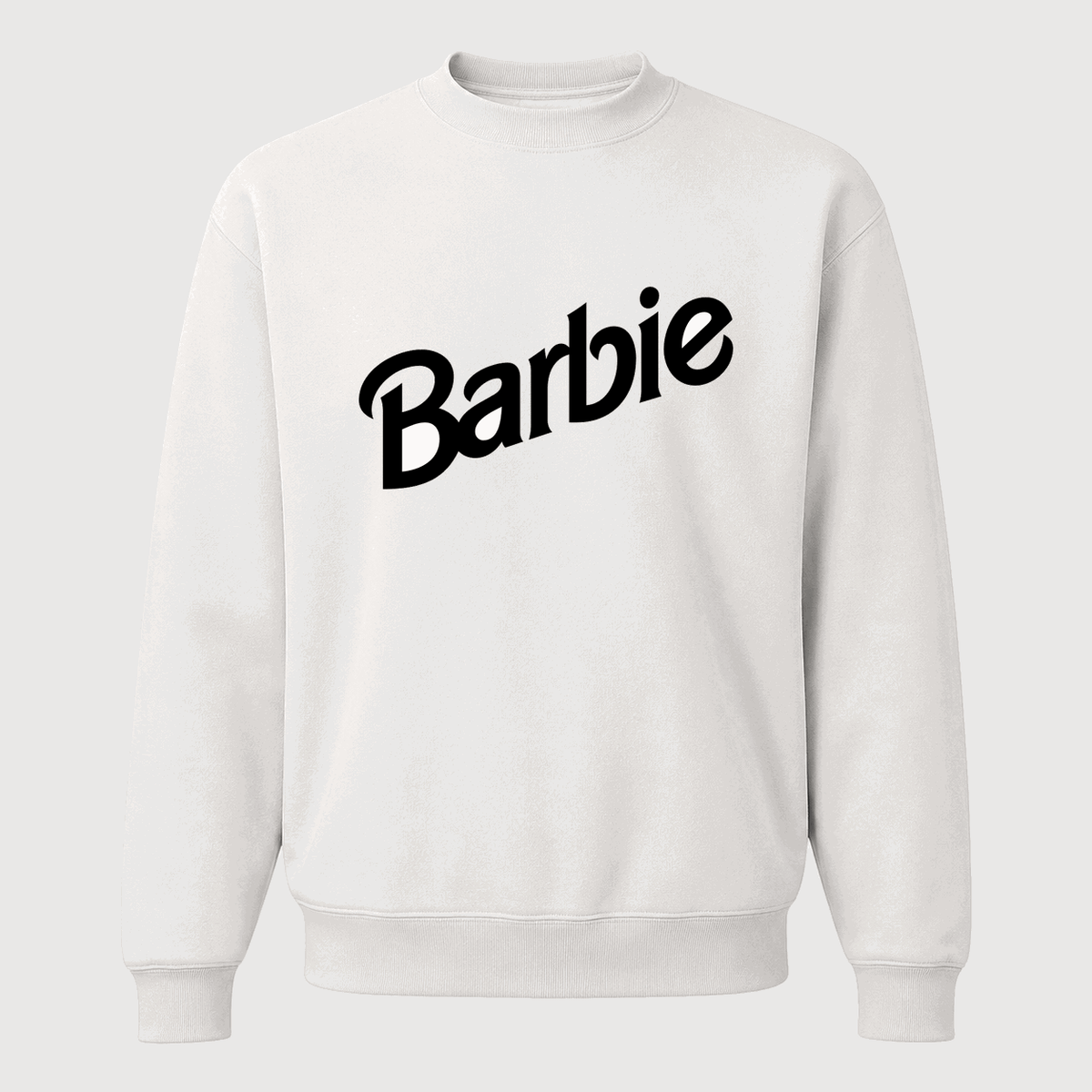 Men's Barbie Crewneck Sweatshirt - White