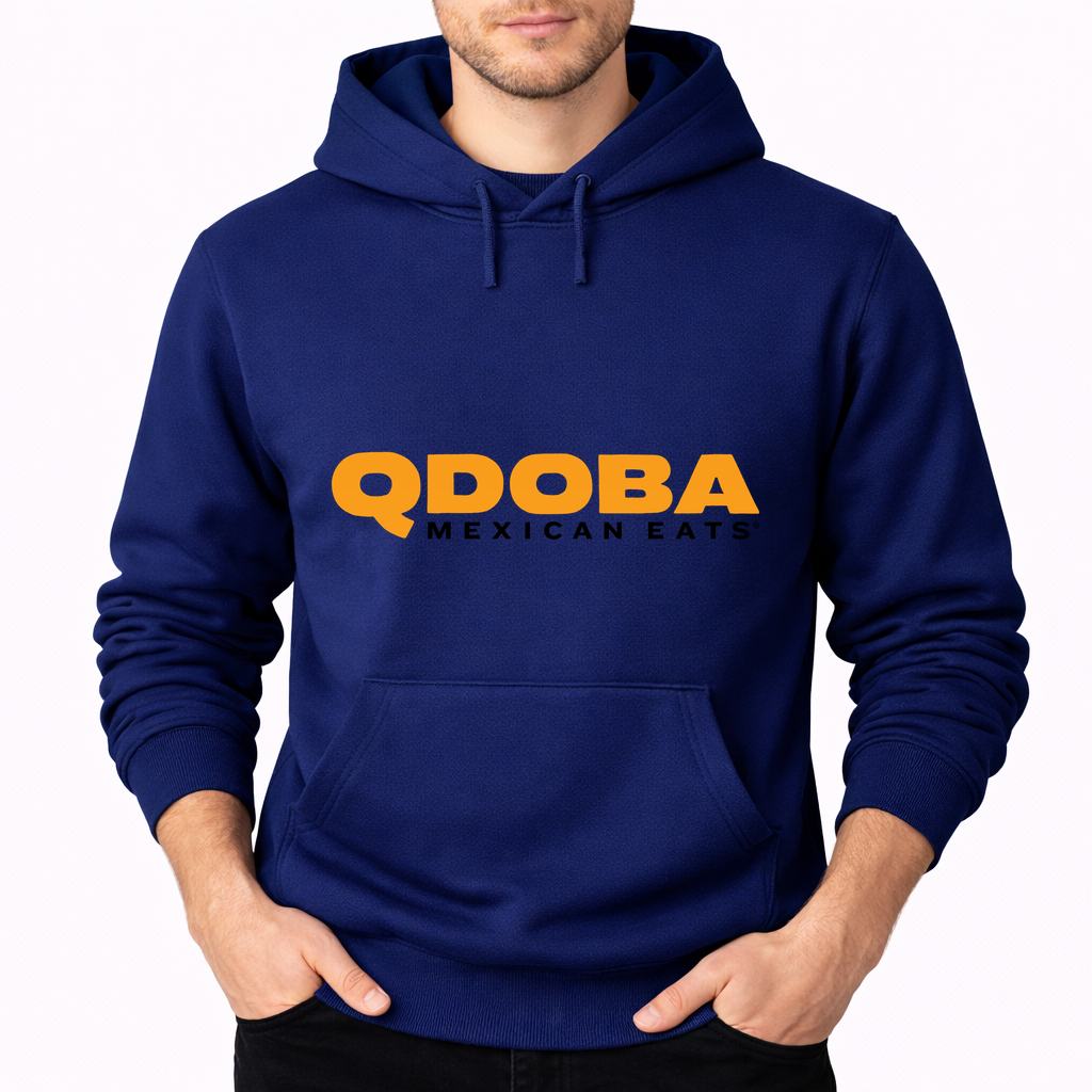 Men's Qdoba Pullover Hoodie - Navy