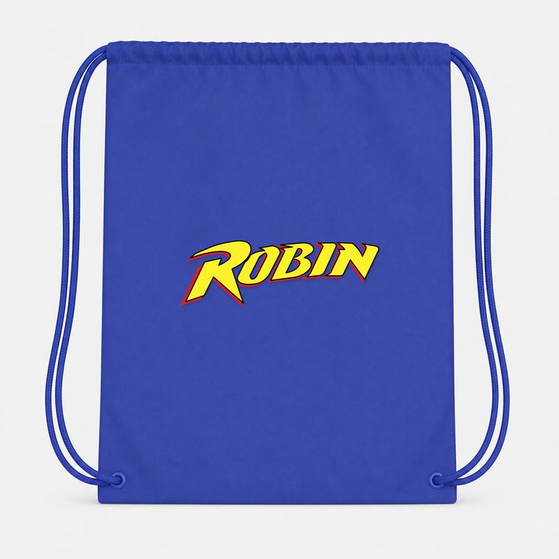 Robin Drawstring Bag - Blue