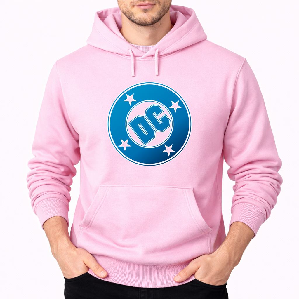 Men's DC Comics Pullover Hoodie - Pink