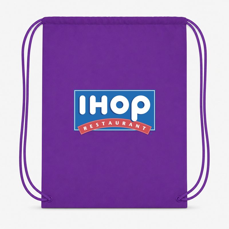 Ihop Drawstring Bag - Purple