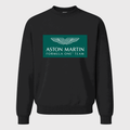 Men's Aston Martin Formula One Team Crewneck Sweatshirt - Black