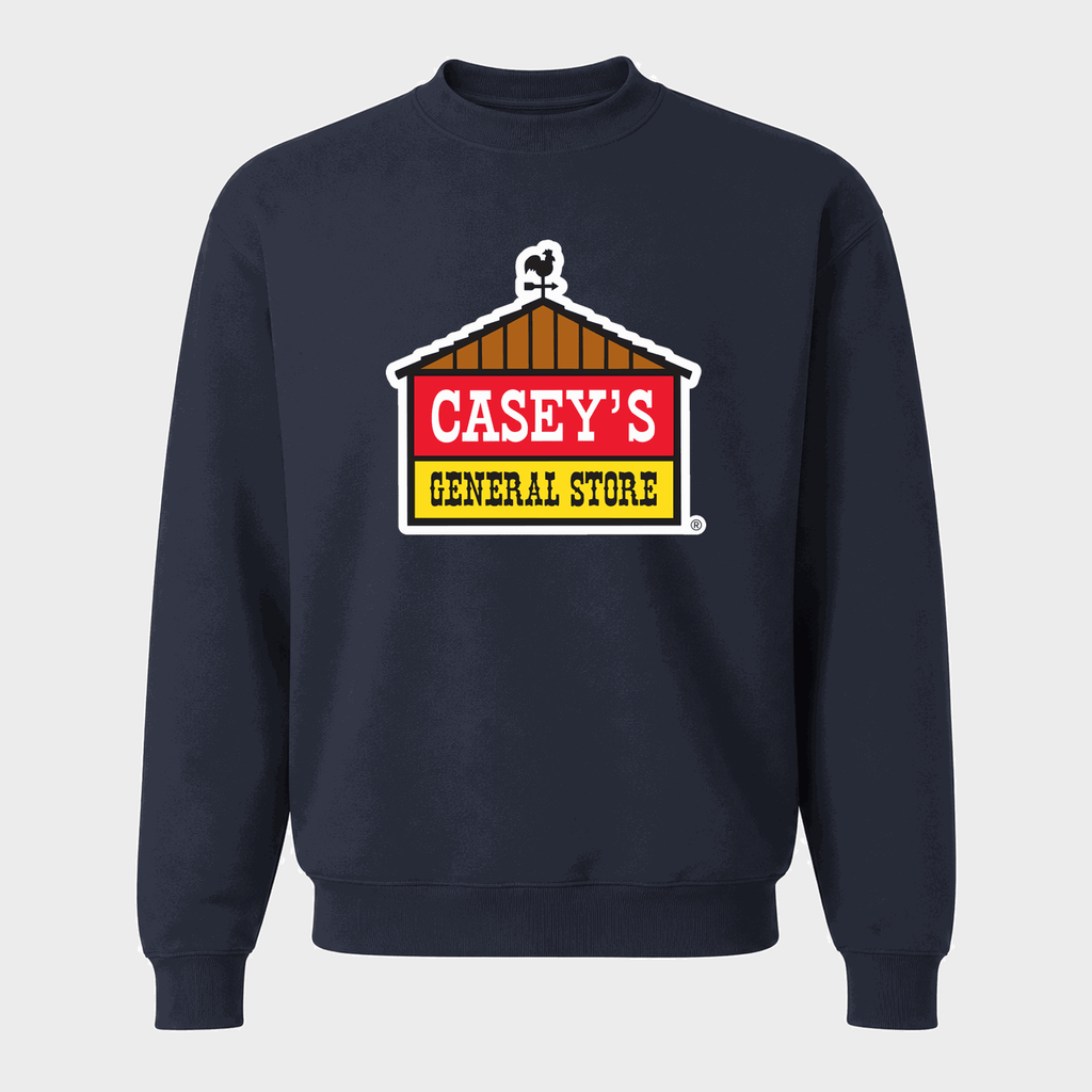 Men's Casey's General Stores Crewneck Sweatshirt - Navy