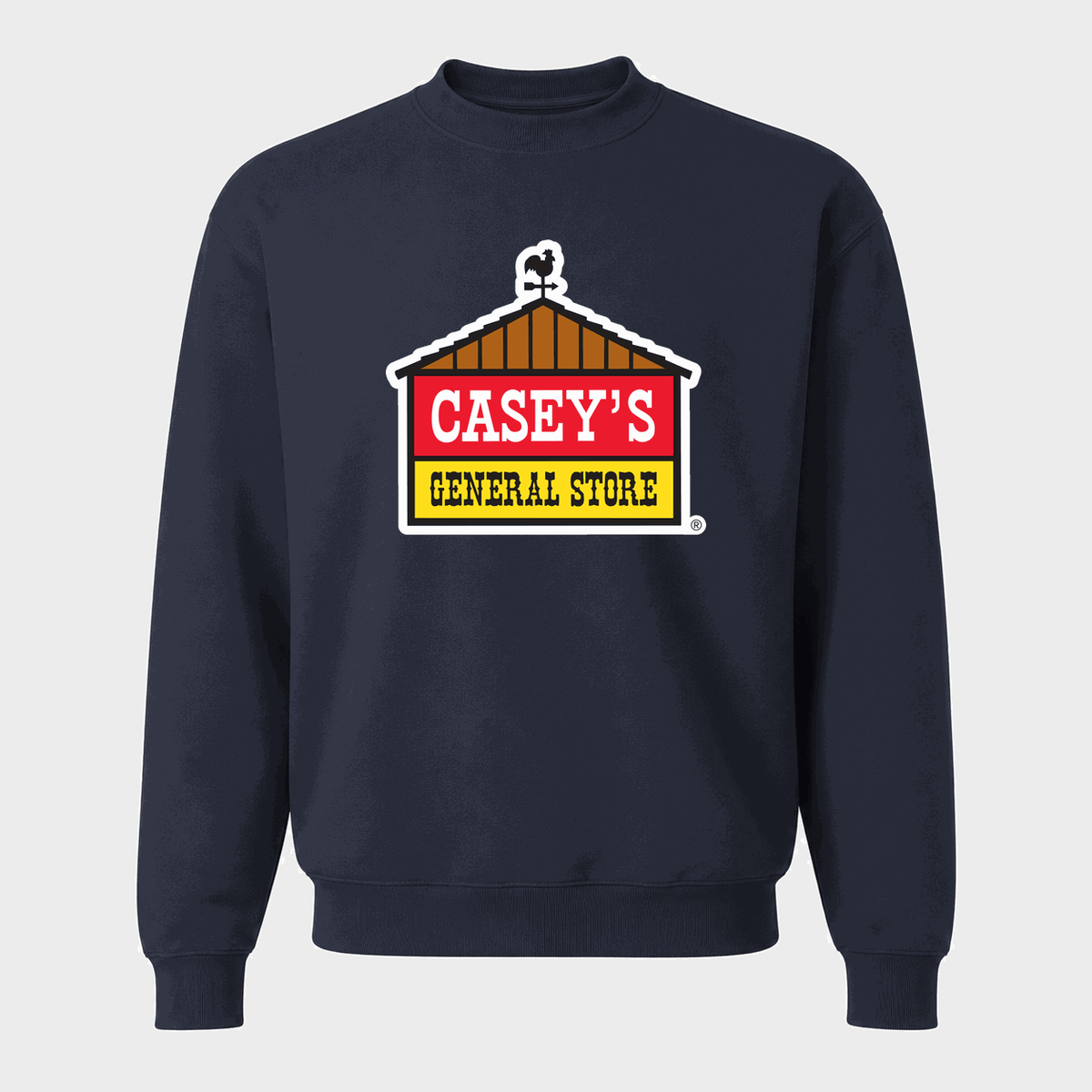 Men's Casey's General Stores Crewneck Sweatshirt - Navy
