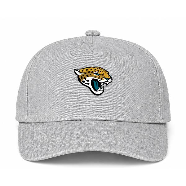 Jacksonville Jaguars NFL Logo Gray Dad Baseball Cap Hat
