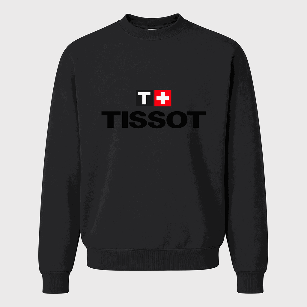 Men's Tissot Crewneck Sweatshirt - Black
