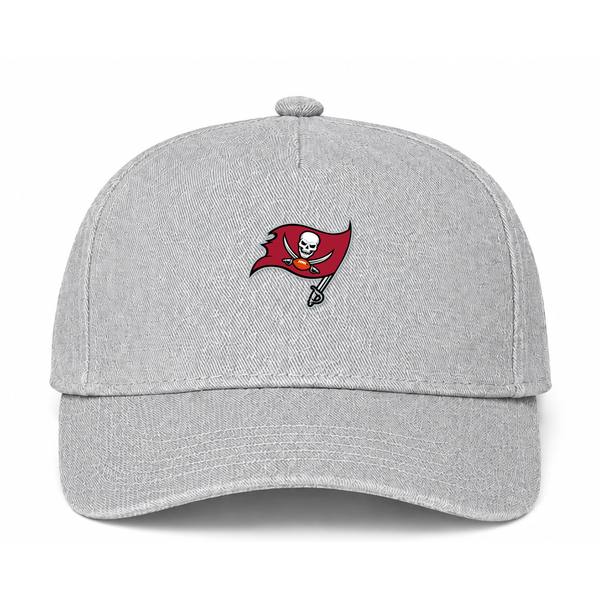 Tampa Bay Buccaneers NFL Logo Gray Dad Baseball Cap Hat