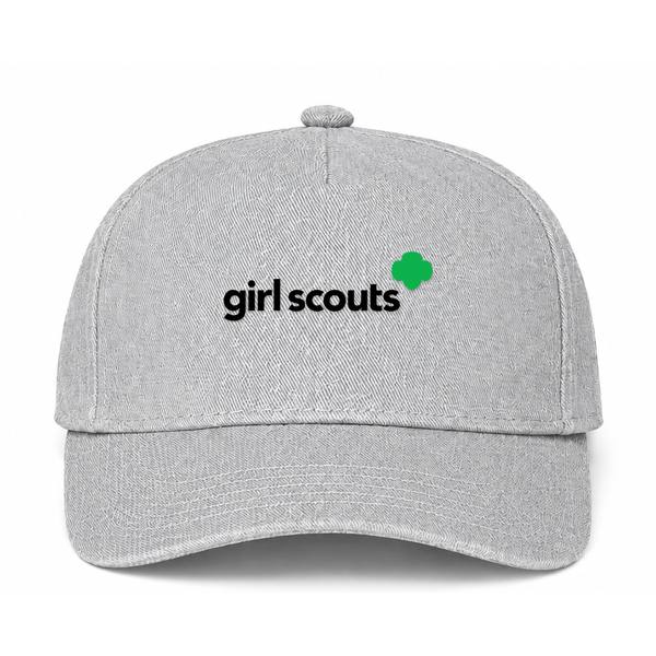 Girl Scout Logo Gray Dad Baseball Cap Hat