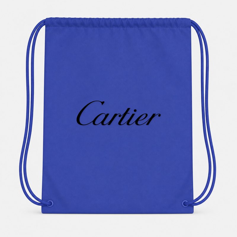 Cartier Drawstring Bag - Blue