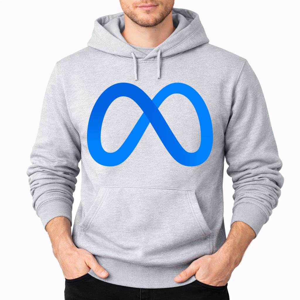 Men's Meta Pullover Hoodie - Gray