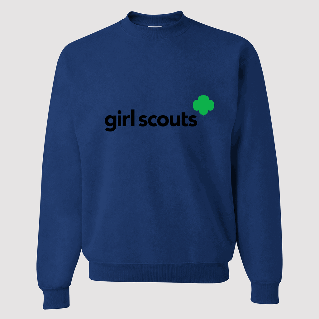 Men's Girl Scouts Logo Crewneck Sweatshirt - Blue