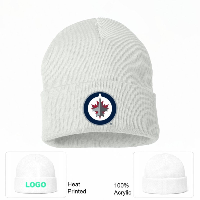 Winnipeg Jets White Beanie Hat
