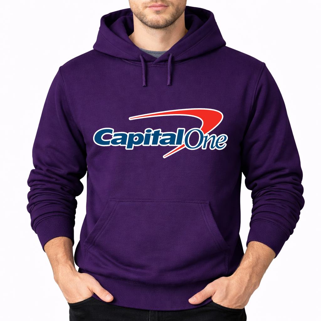Men's Capital One Pullover Hoodie - Purple