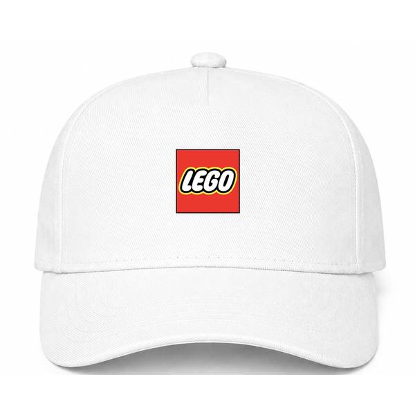 LEGO Logo White Dad Baseball Cap Hat