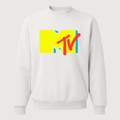 Men's MTV Crewneck Sweatshirt - White