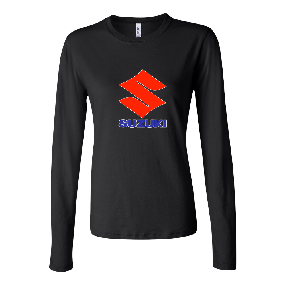 Women's Suzuki Long Sleeve T-Shirt - Black