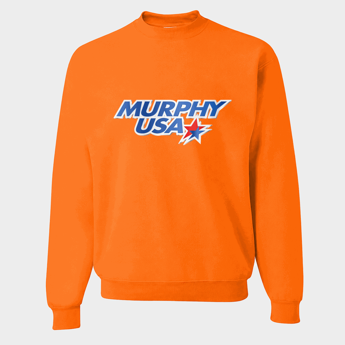 Men's Murphy USA Crewneck Sweatshirt - Orange