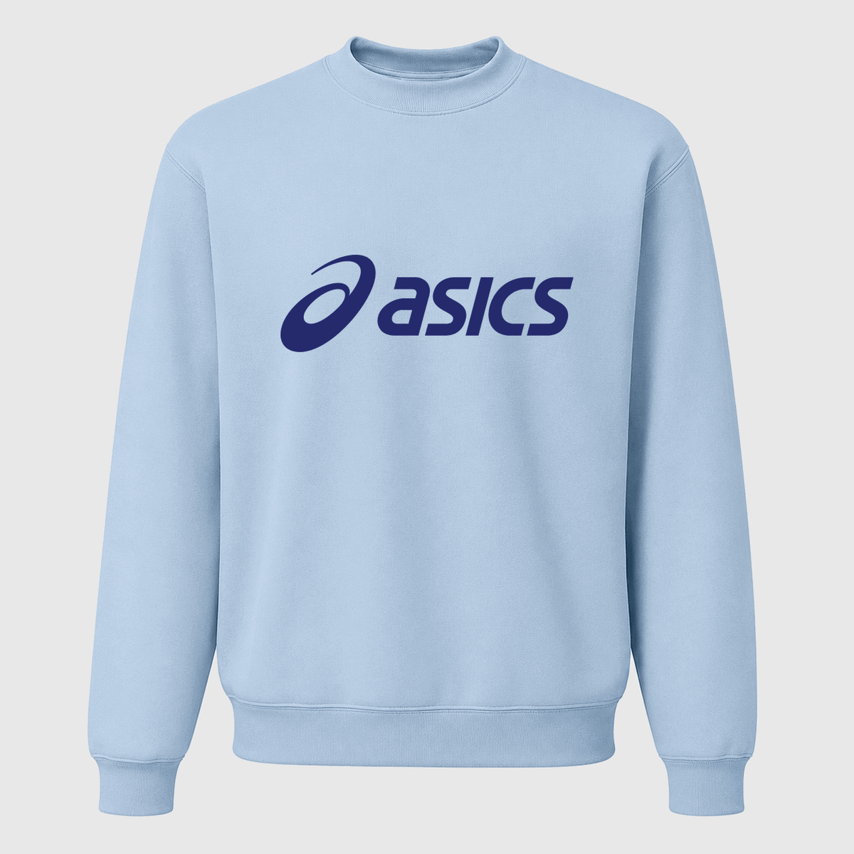 Men's ASICS Crewneck Sweatshirt - Sky Blue