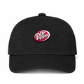 Dr Pepper Logo Black Dad Baseball Cap Hat