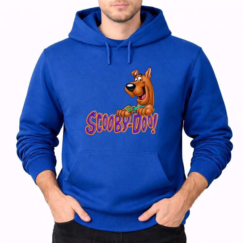 Men's Scooby-Doo Pullover Hoodie - Blue