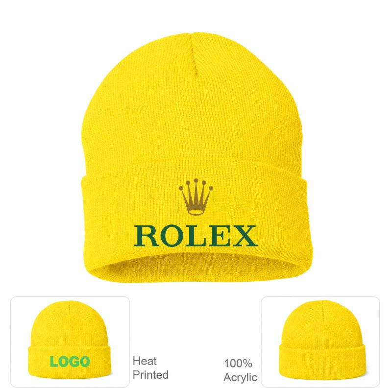 Rolex Beanie Hat - Yellow