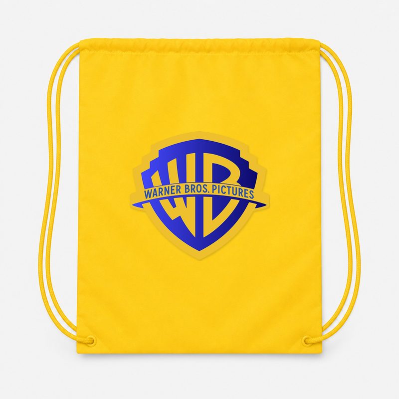 Warner Bros Drawstring Bag - Yellow
