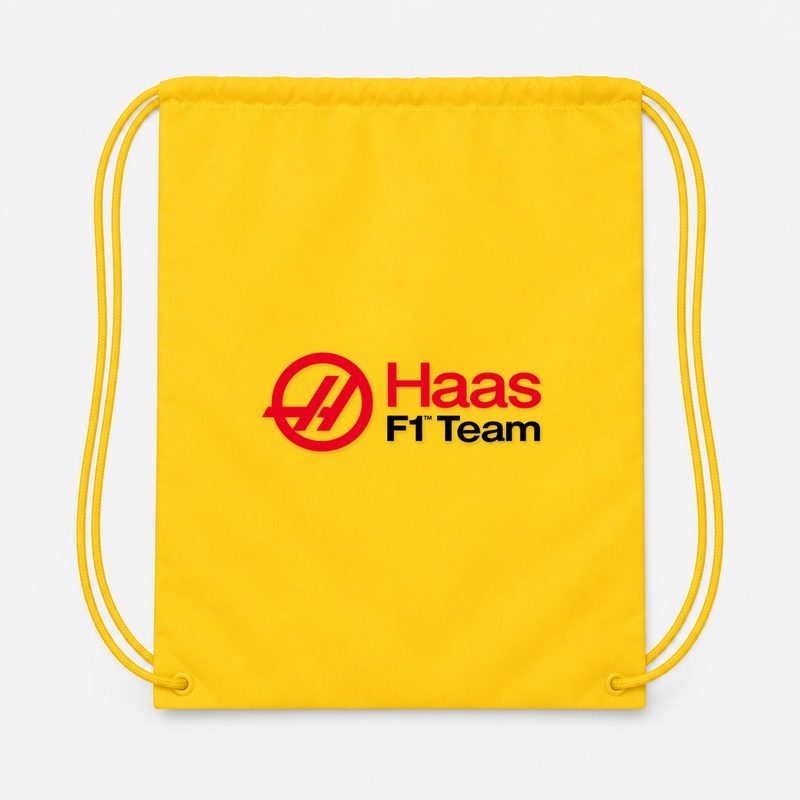 Haas F1 Team Drawstring Bag - Yellow