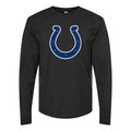 Men's Indianapolis Colts Long sleeves Cotton Blend T-Shirt - Black