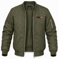 Men's Benetton Formula 1 Racing Team Lightweight Bomber Jacket - Army Green