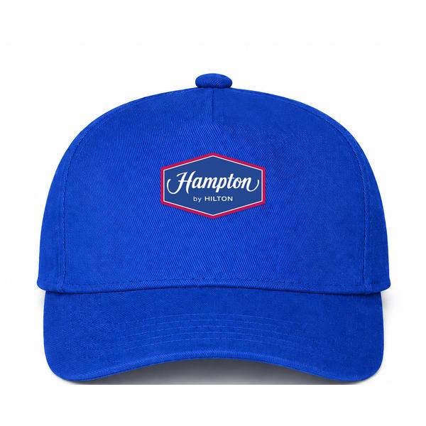 Hampton Inn Logo Blue Dad Baseball Cap Hat