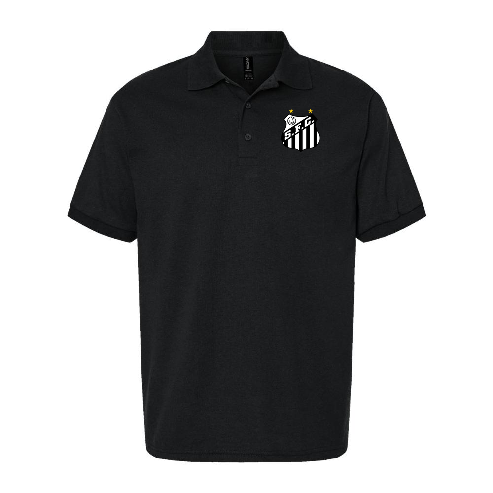 Men's Santos FC Dry Blend Polo - Black