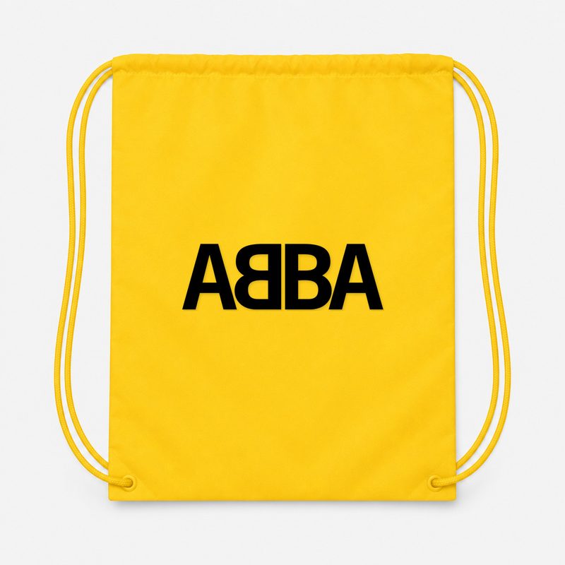 Abba Drawstring Bag - Yellow