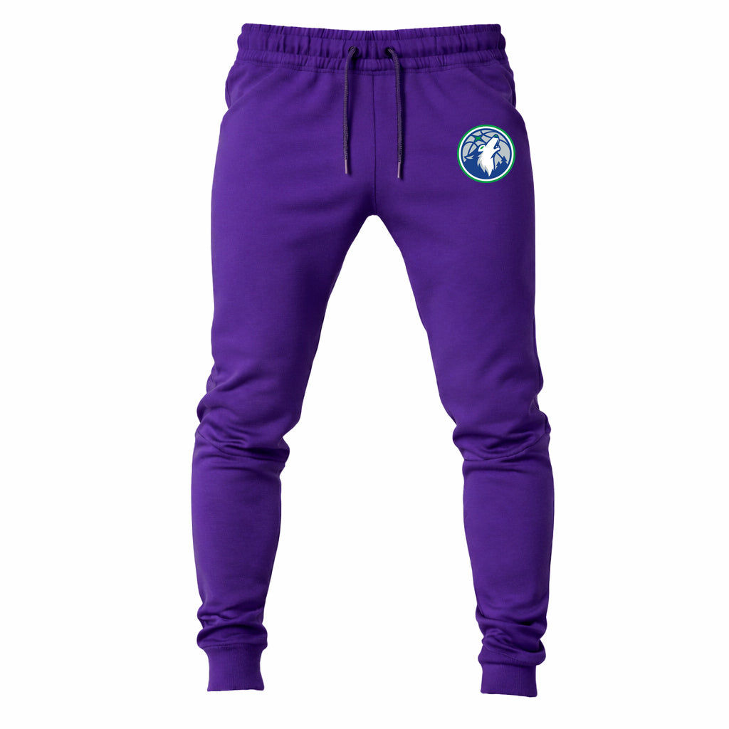 Minnesota Timberwolves joggers sweatpants - Purple