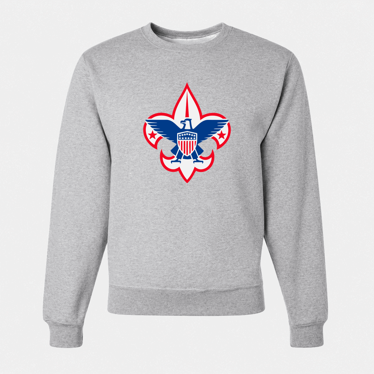Men's Boy Scouts of America Crewneck Sweatshirt - Gray