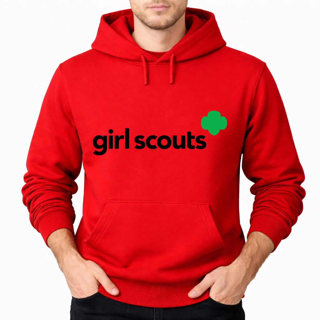 Men's Girl Scouts Pullover Hoodie - Red