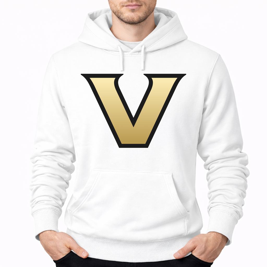 Men's Vanderbilt Commodores Pullover Hoodie - White