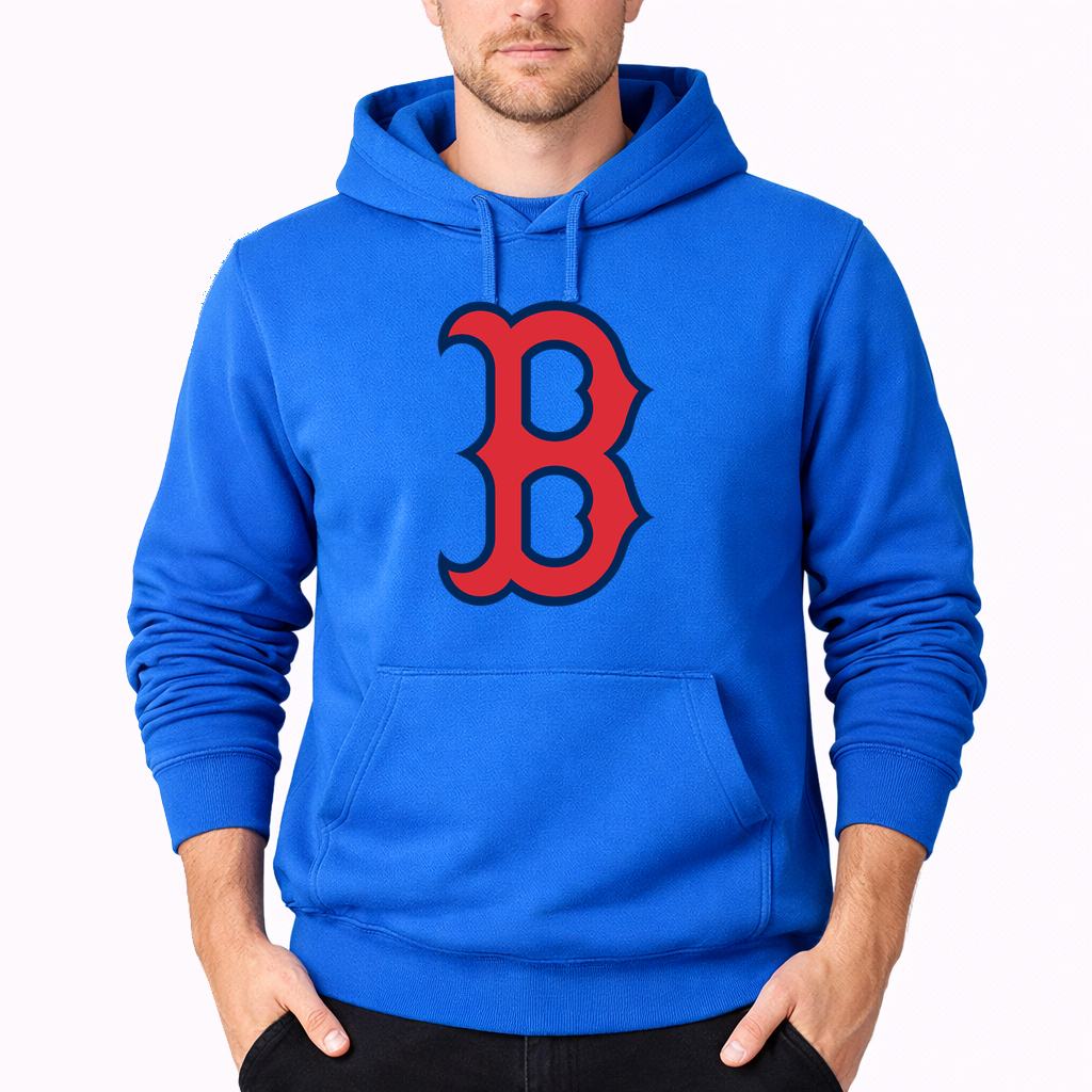 Men's Boston Red Sox Pullover Hoodie - Azure