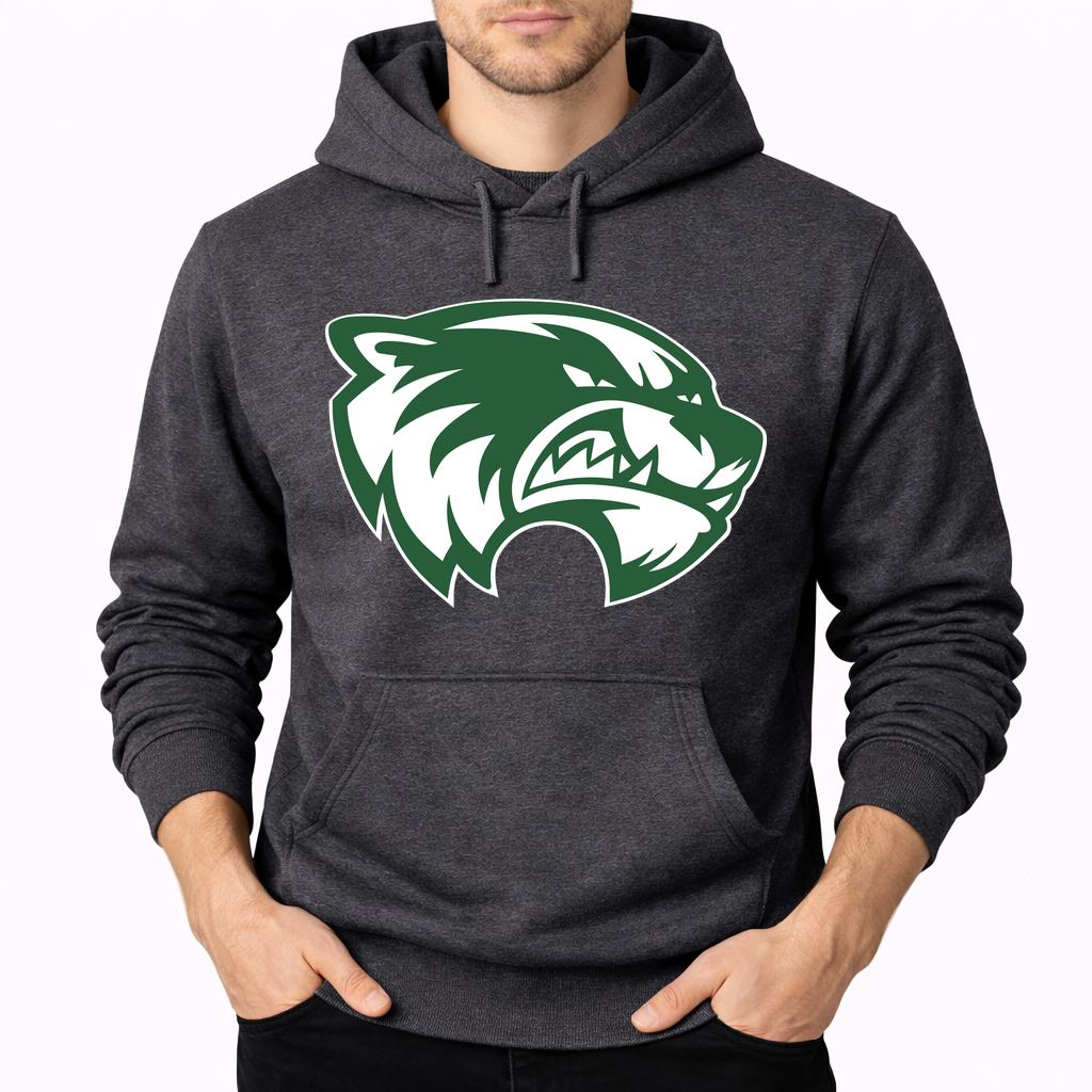 Men's Utah Valley Wolverines Pullover Hoodie - Charcoal