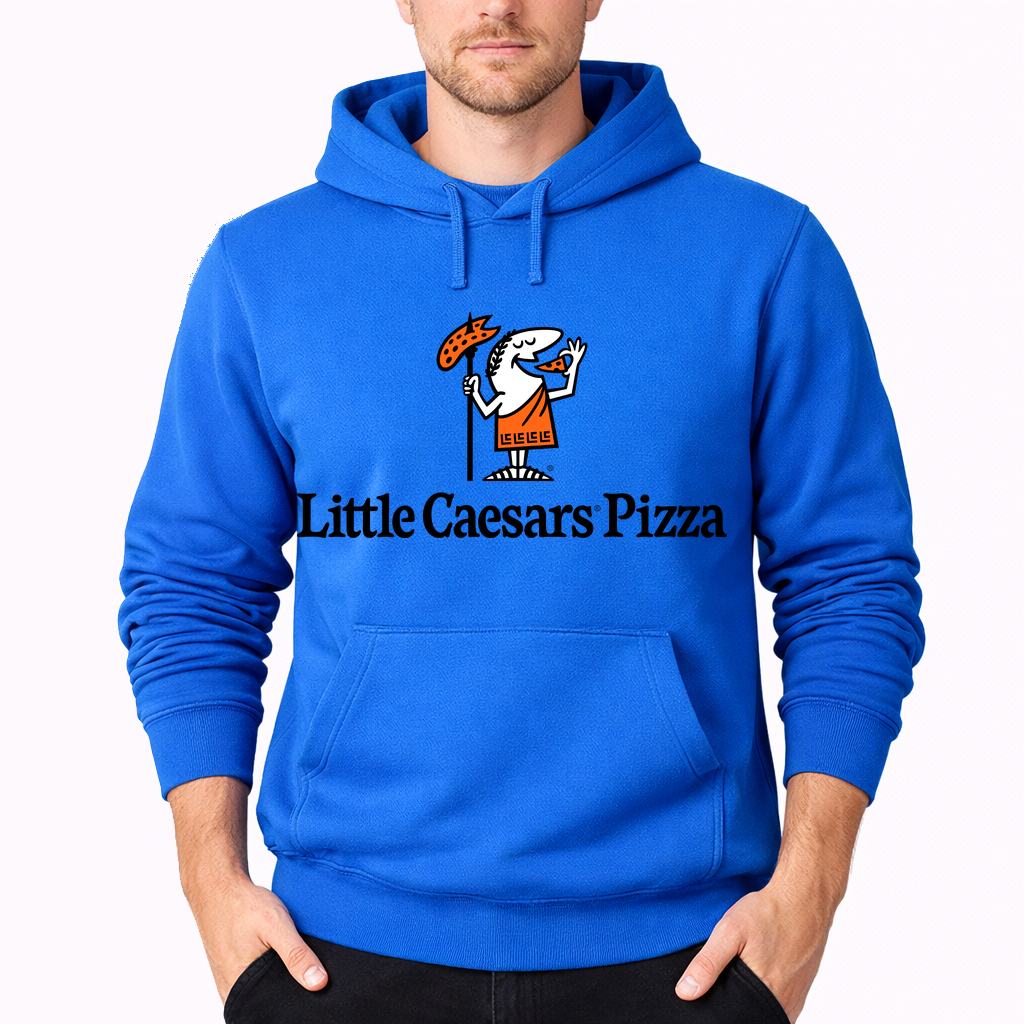 Men's Little Caesars Pullover Hoodie - Azure