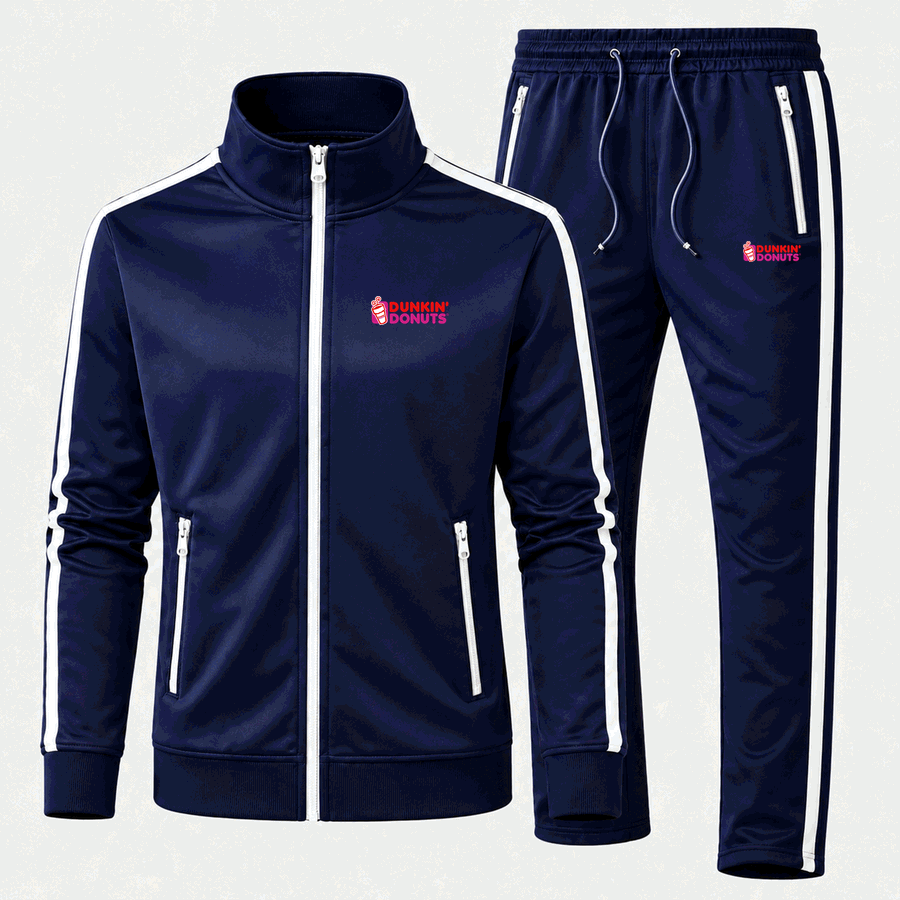 Dunkin Donuts tracksuit in Navy