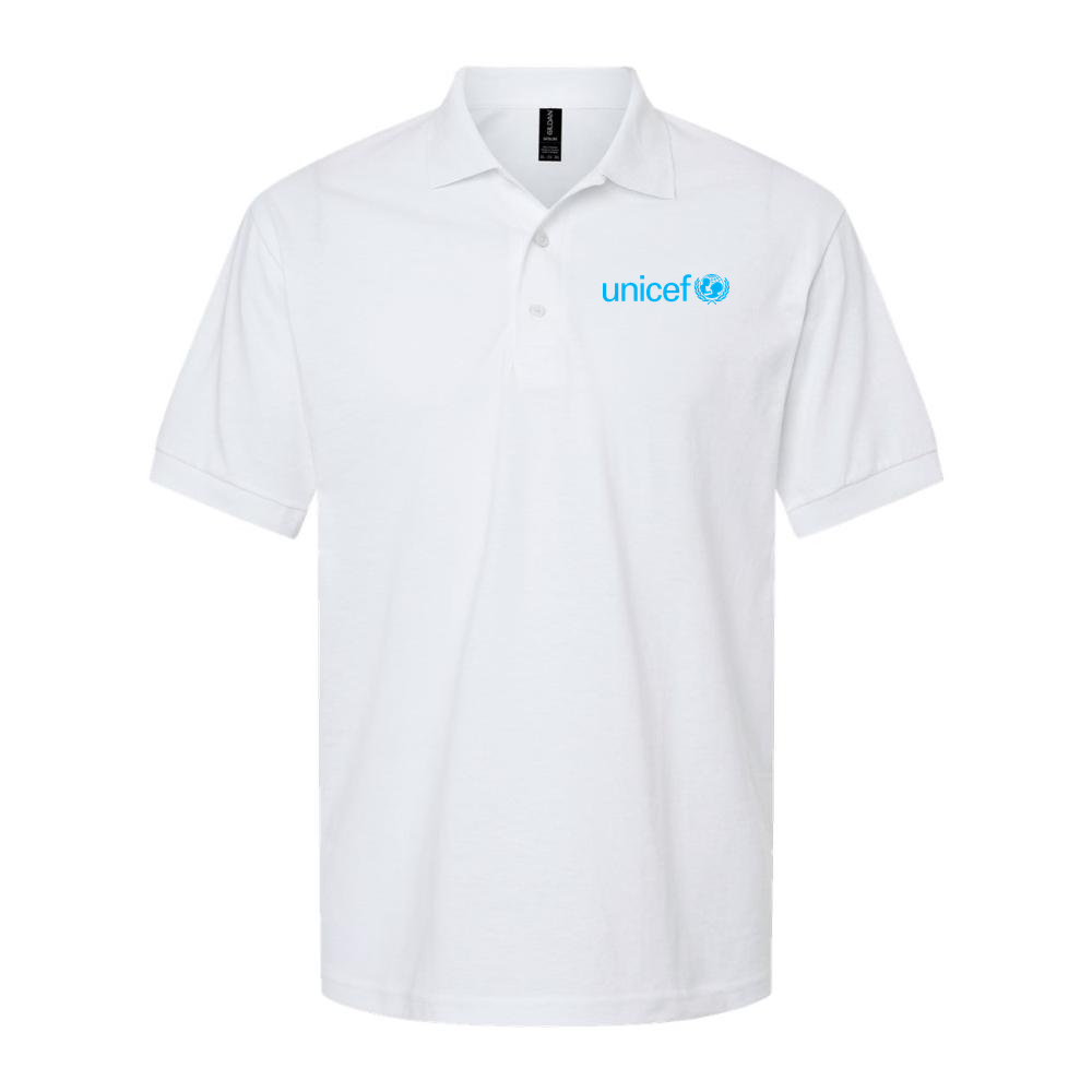 Men's UNICEF Dry Blend Polo - White
