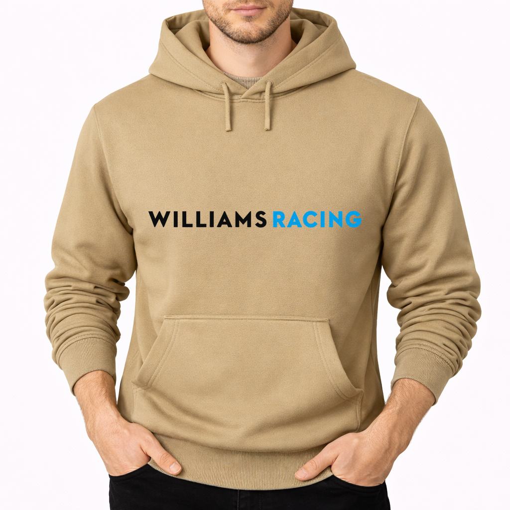 Men's Williams Racing Pullover Hoodie - Tan