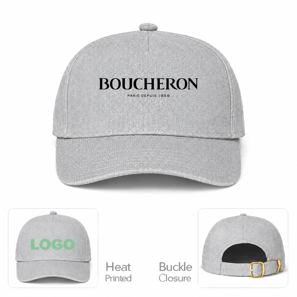 Boucheron Gray Dad Baseball Cap Hat