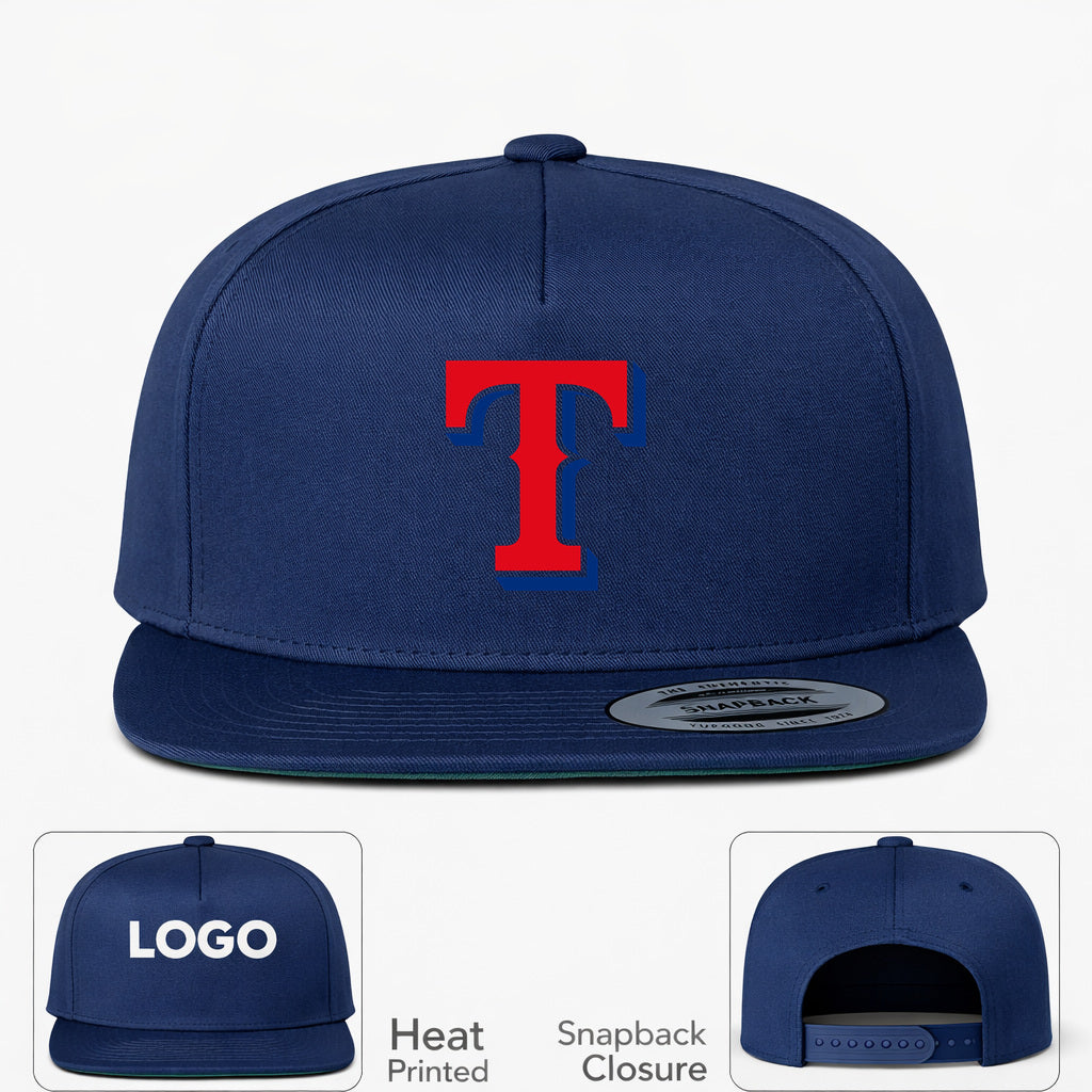 MLB Texas Rangers Snapback Hat - Navy