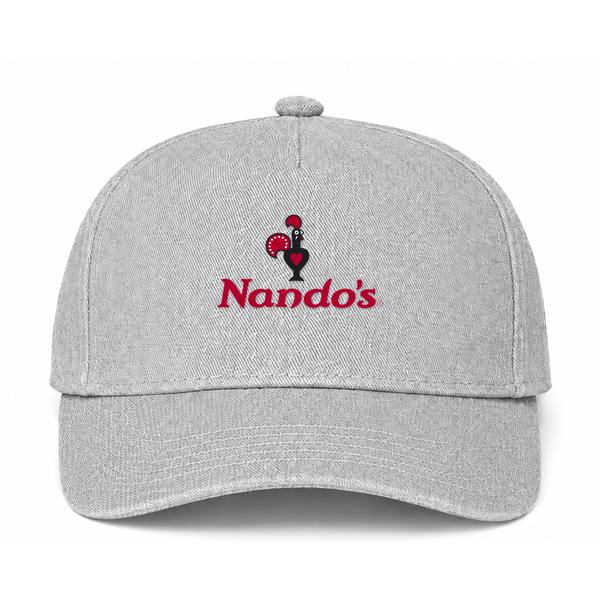 Nando's Logo Gray Dad Baseball Cap Hat