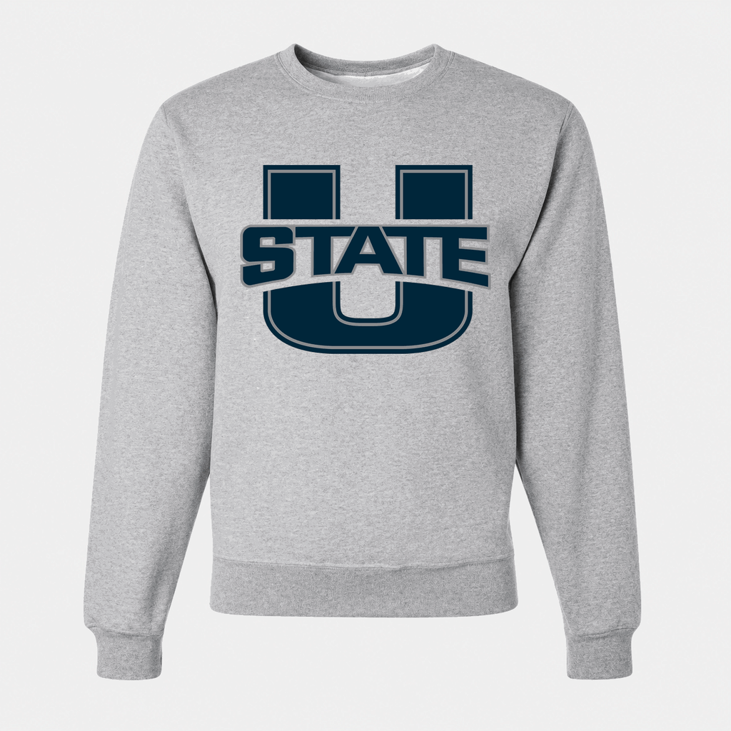 Men's Utah State Aggies Crewneck Sweatshirt - Gray