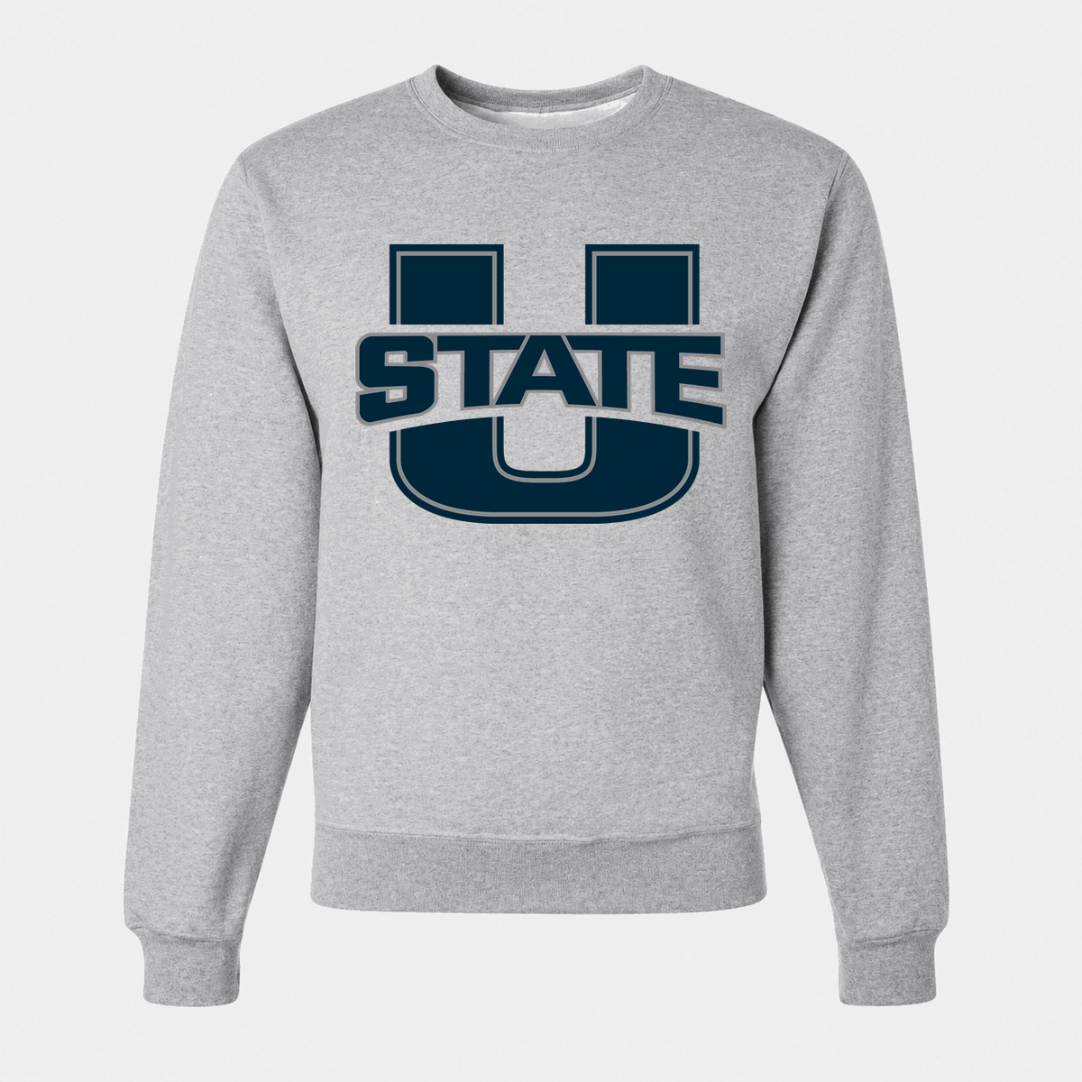 Men's Utah State Aggies Crewneck Sweatshirt - Gray